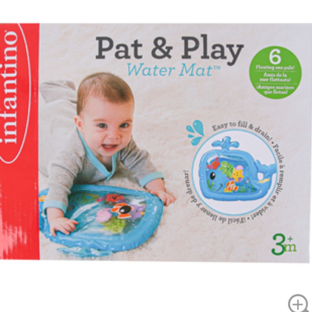 Pat & play water mat